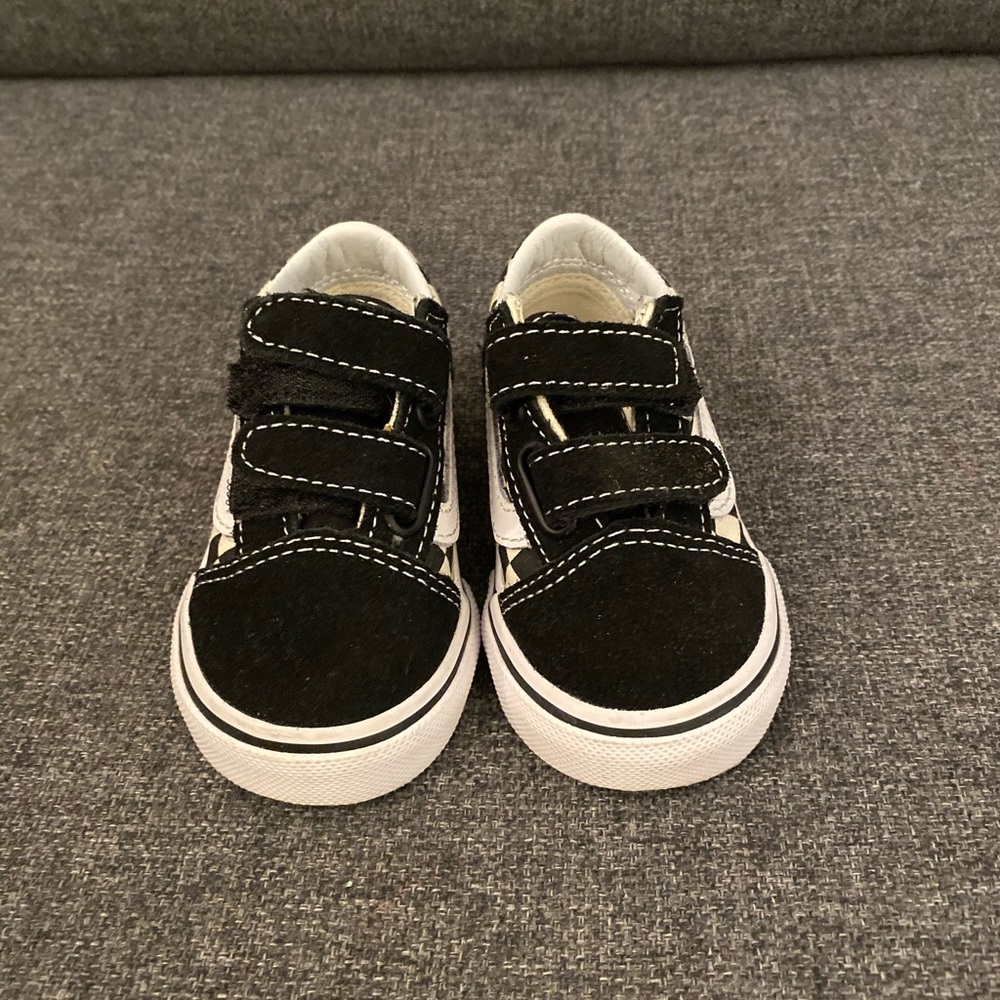 Baby checkered Vans